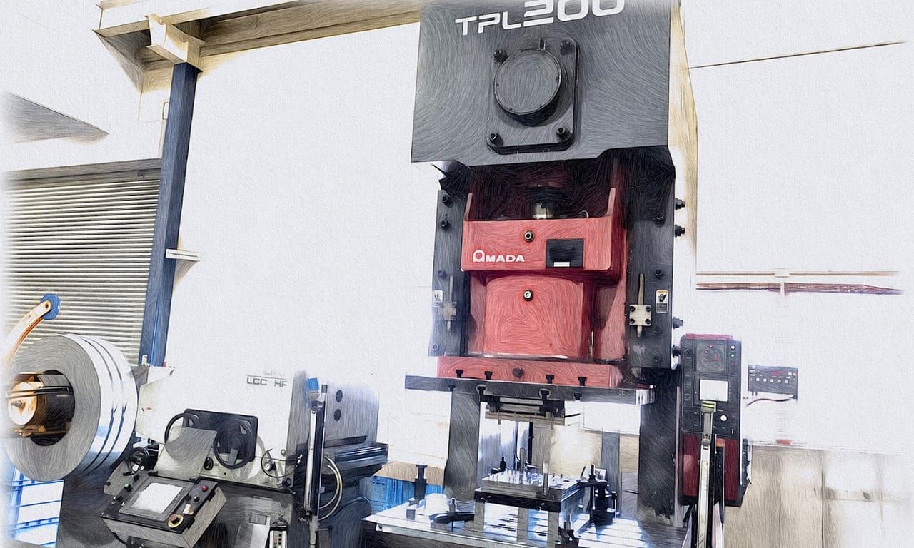 ◎プレス機 200トン