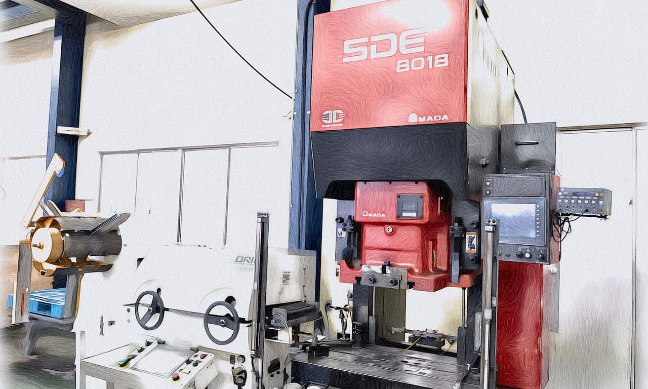 ◎サーボプレス機 80トン